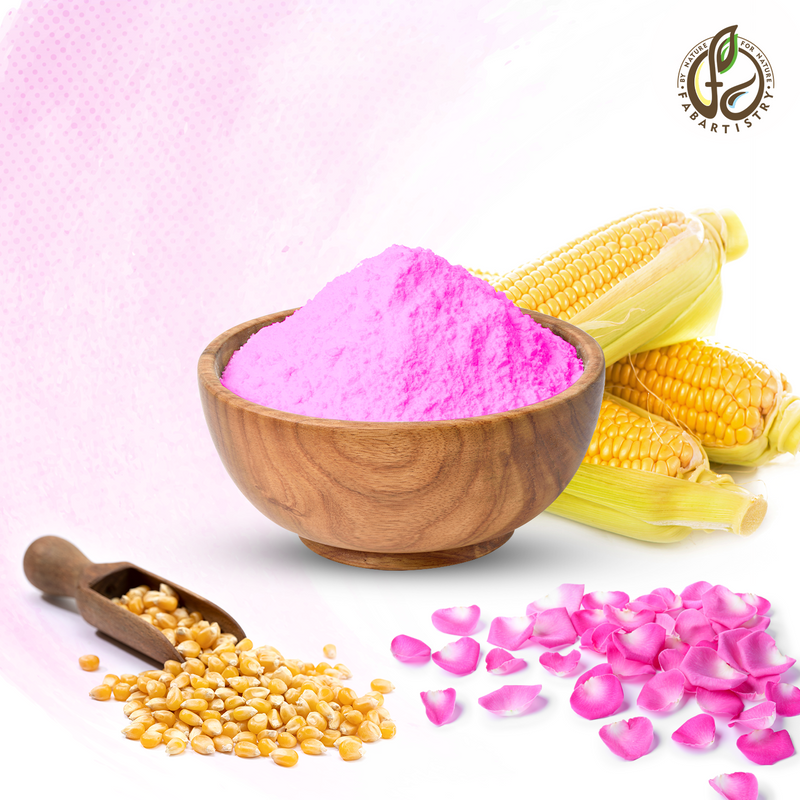 Eco friendly Skin Safe Handcrafted Holi colors (Pink)