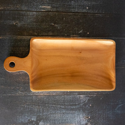 Neem Wood Rectangle Serving Platter/Tray
