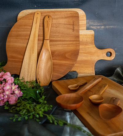 Fabartistry Neem Wooden Kitchen Items