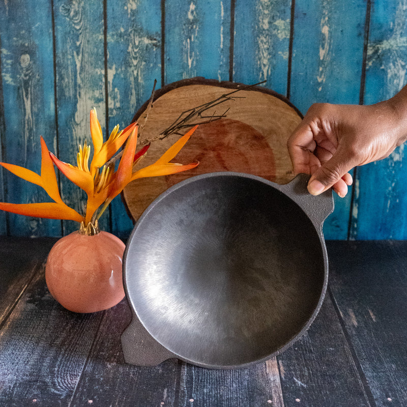 Pre-Seasoned Cast Iron Appam Maker ( 8 Inch)