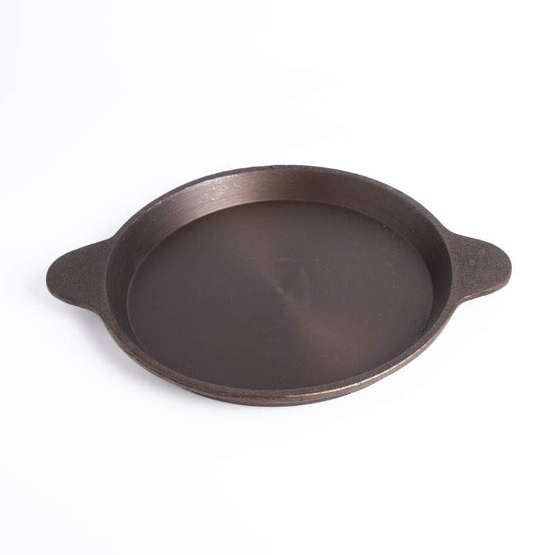 Pre-seasoned Cast Iron  Double Handle Fry Pan(8.5 Inches)