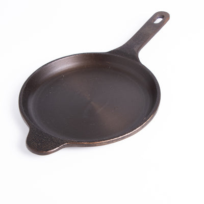 Pre-seasoned Cast Iron Fry Pan With Long Handle(7.5 Inches)