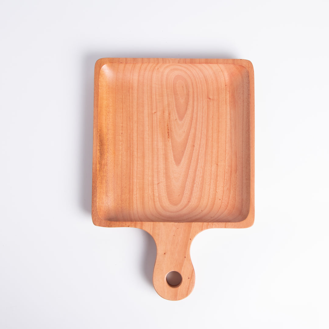 Neem Wood Square Pizza Serving Plate