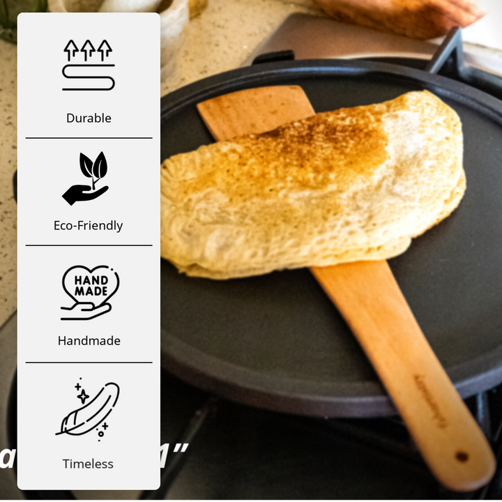 Buy 11 Inches Cast Iron Dosa Tawa Online at Best Price