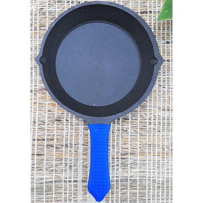Pre-seasoned Cast Iron Saute/Pan with Silicon Grip(6 inches) freeshipping - fabartistry