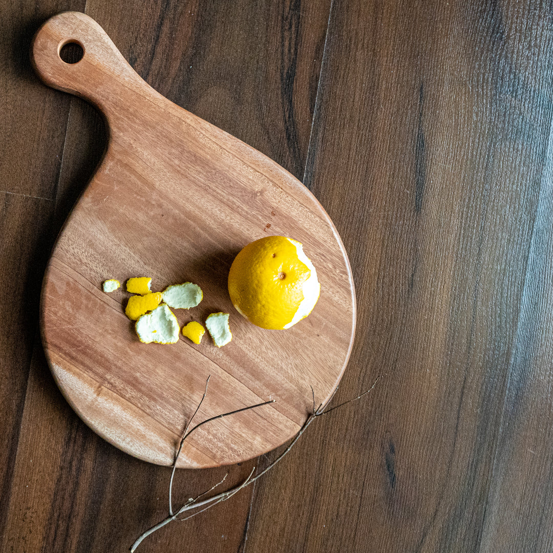 Neem Wood Chopping Board (Dew Drop)