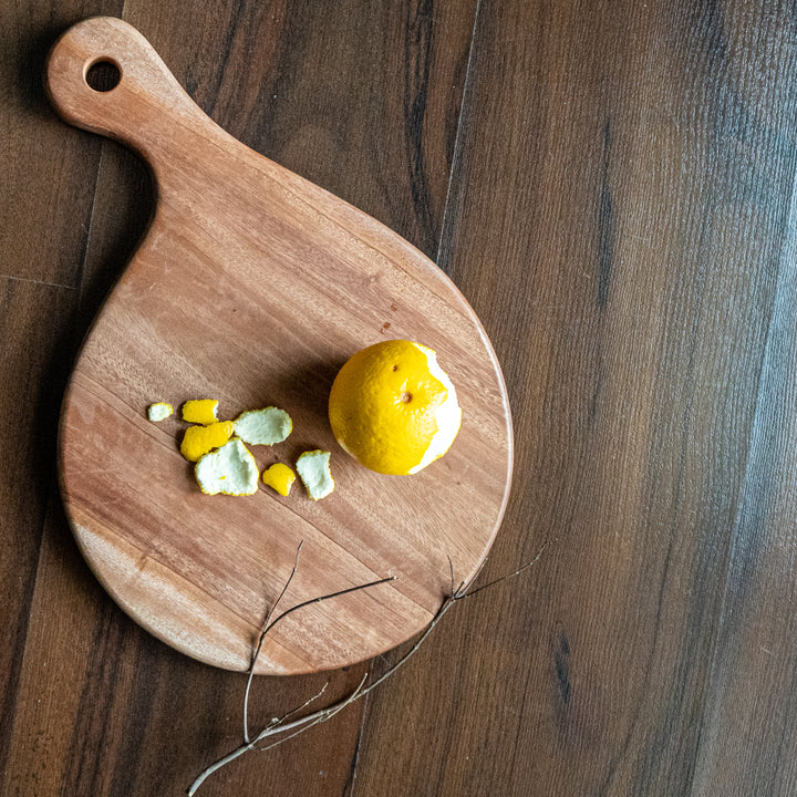 Neem Wood Chopping Board (Dew Drop)