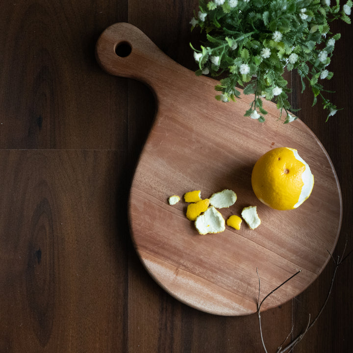 Neem Wood Chopping Board (Dew Drop)
