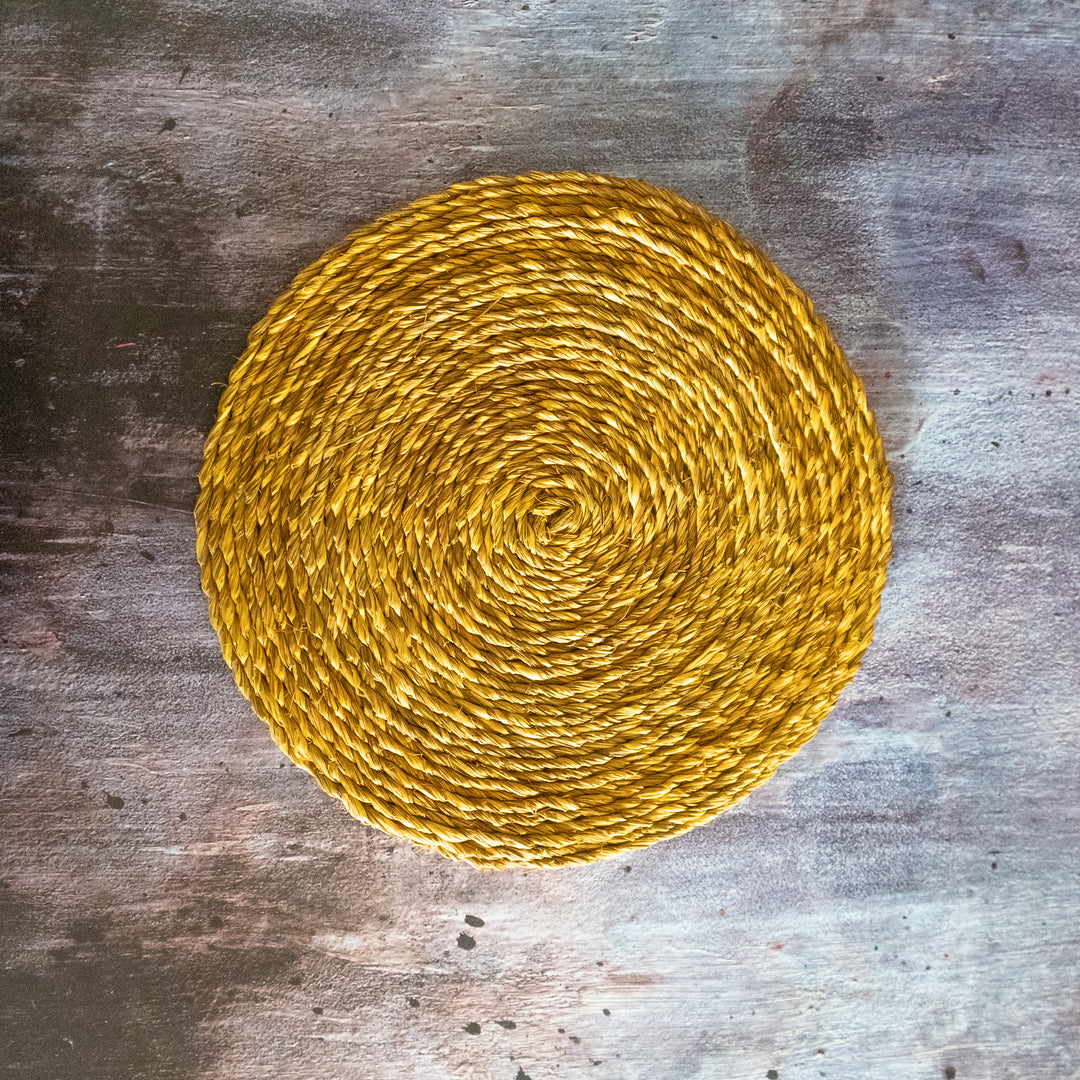 Sabai/River Grass Placemats Red and Yellow Pack of 2