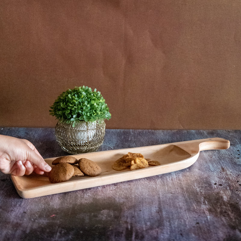 Neem Wood Serving Platter/Tray