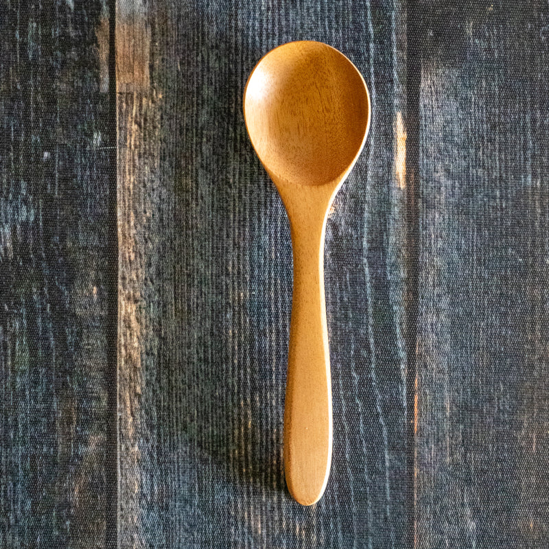 Neem Wood Soup Spoons Set Of 4
