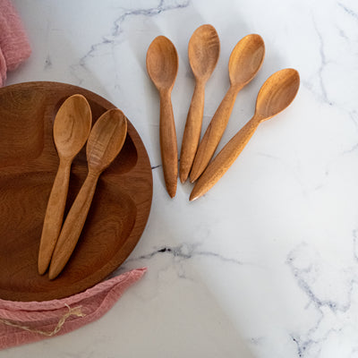 Neem Wood Dining Spoons Set of 6