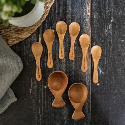 Buy Premium Neem Wooden Spoon Set Online - Fabartistry