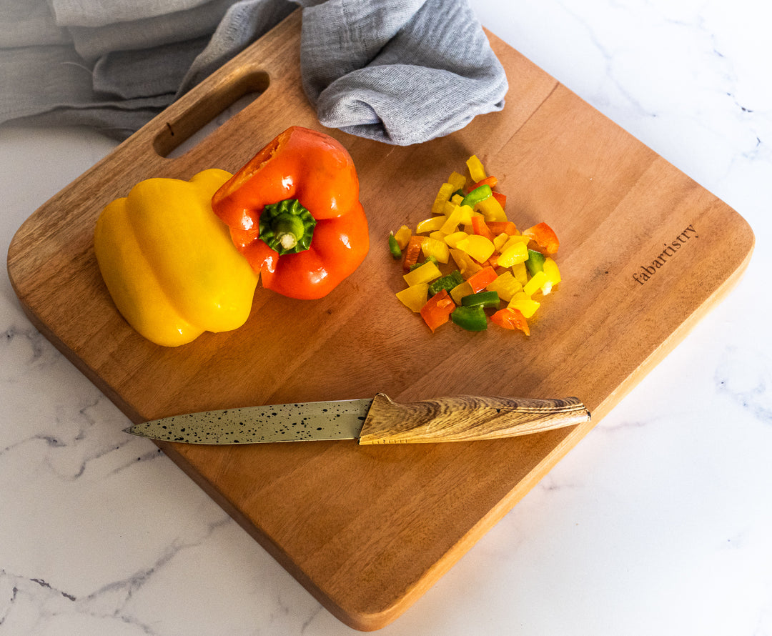 Neem Wood Chopping Board (Square)
