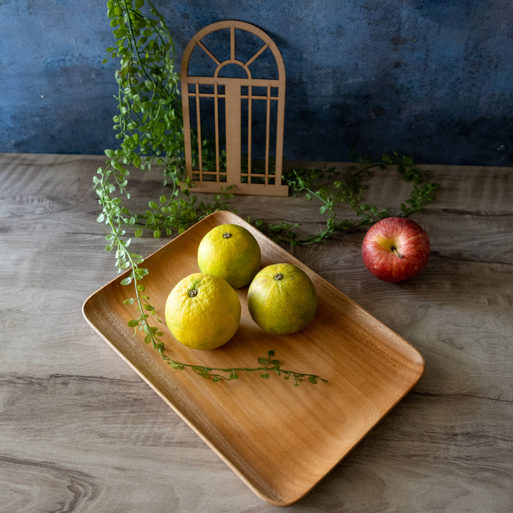Neem Wood Serving Tray (Rectangle)