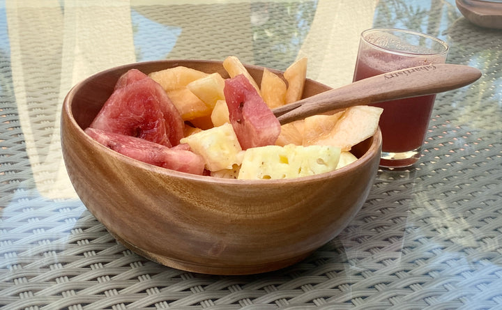 Neem Wood Serving/ Salad Bowl