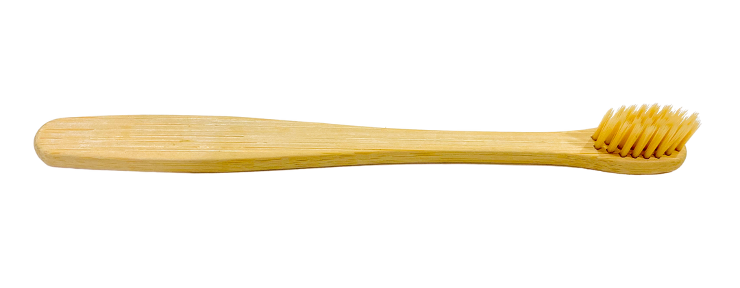 Bamboo Toothbrush Set of 4 (2 Charcoal bristle, 1 Bamboo bristle, 1 Kids Brush)-Fabartistry