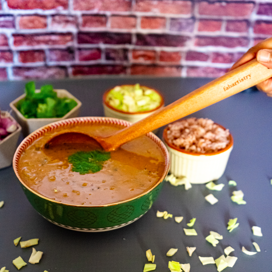 Neem Wood Ladles Set of 4(Rice,Curry, Vegetables and Saute)