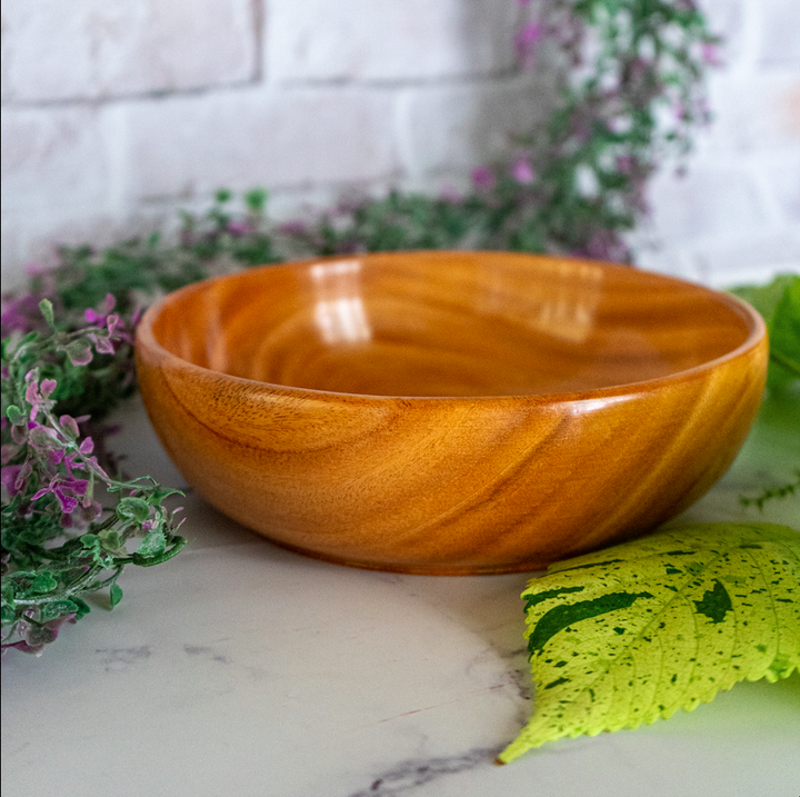 Pure Neem Wood Mixing/Serving/Salad Bowl (7.5 inches) freeshipping - fabartistry